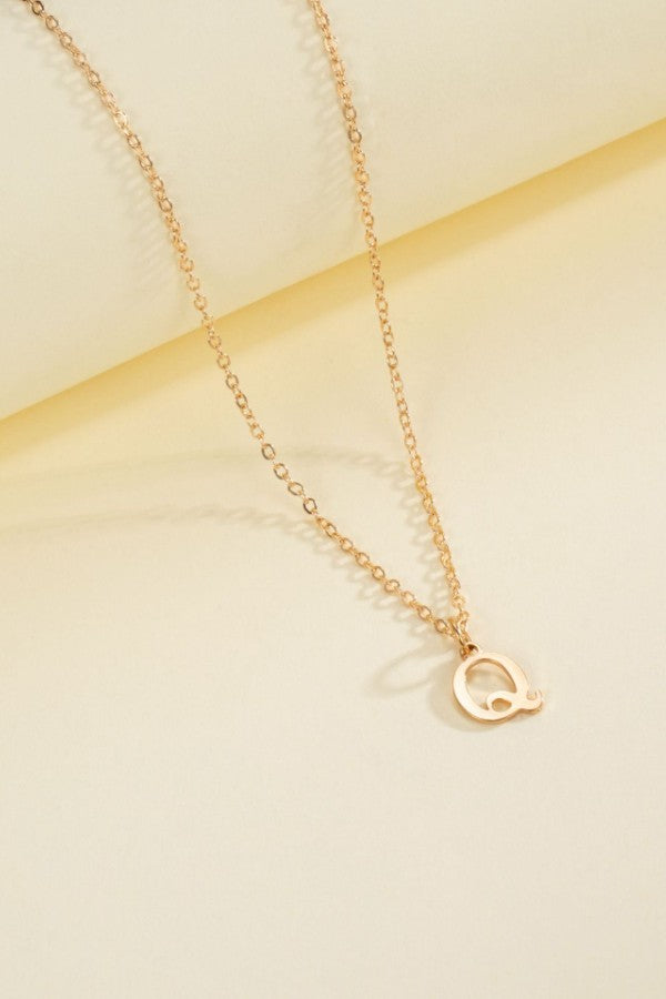 My Story Initial Necklace