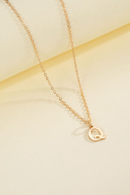 My Story Initial Necklace