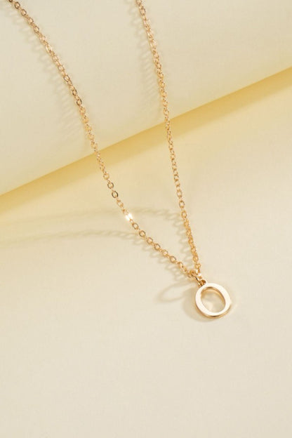 My Story Initial Necklace