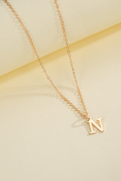 My Story Initial Necklace