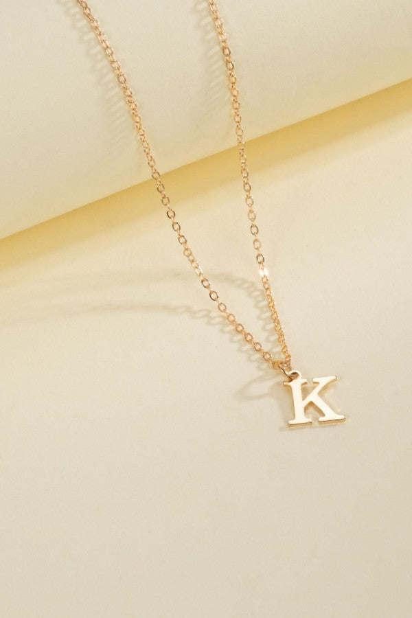 My Story Initial Necklace