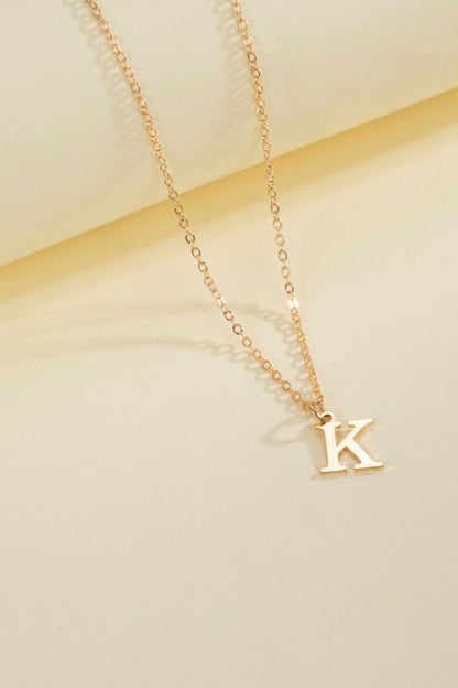 My Story Initial Necklace