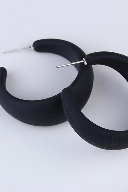 Color Play Hoop Earrings
