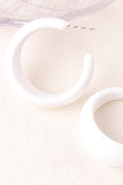 Color Play Hoop Earrings