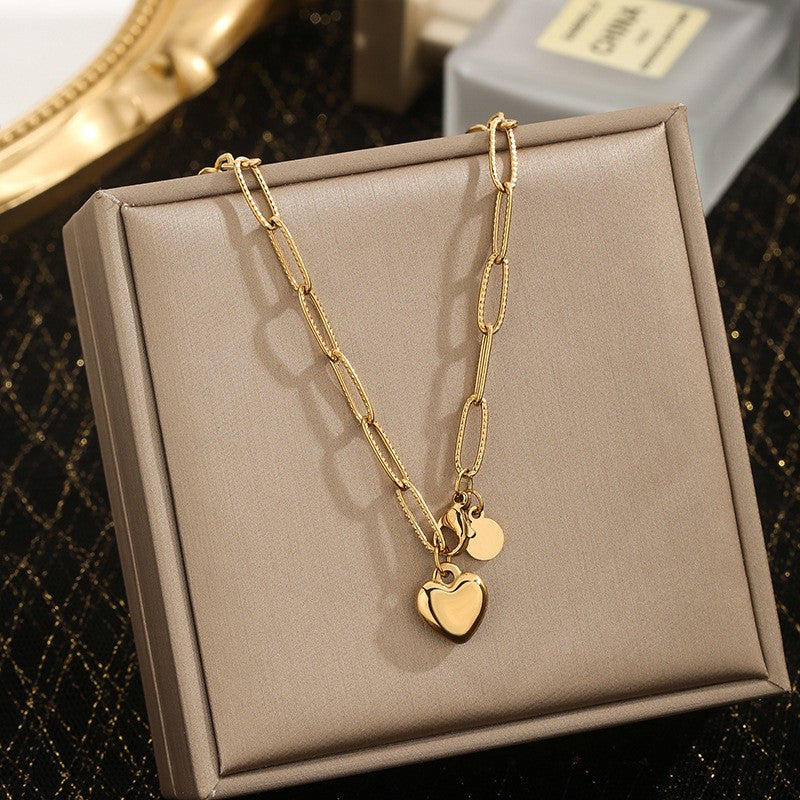 Locked In Love Necklace + Bracelet Set