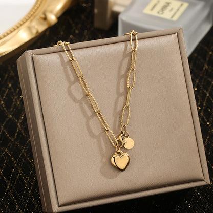 Locked In Love Necklace + Bracelet Set