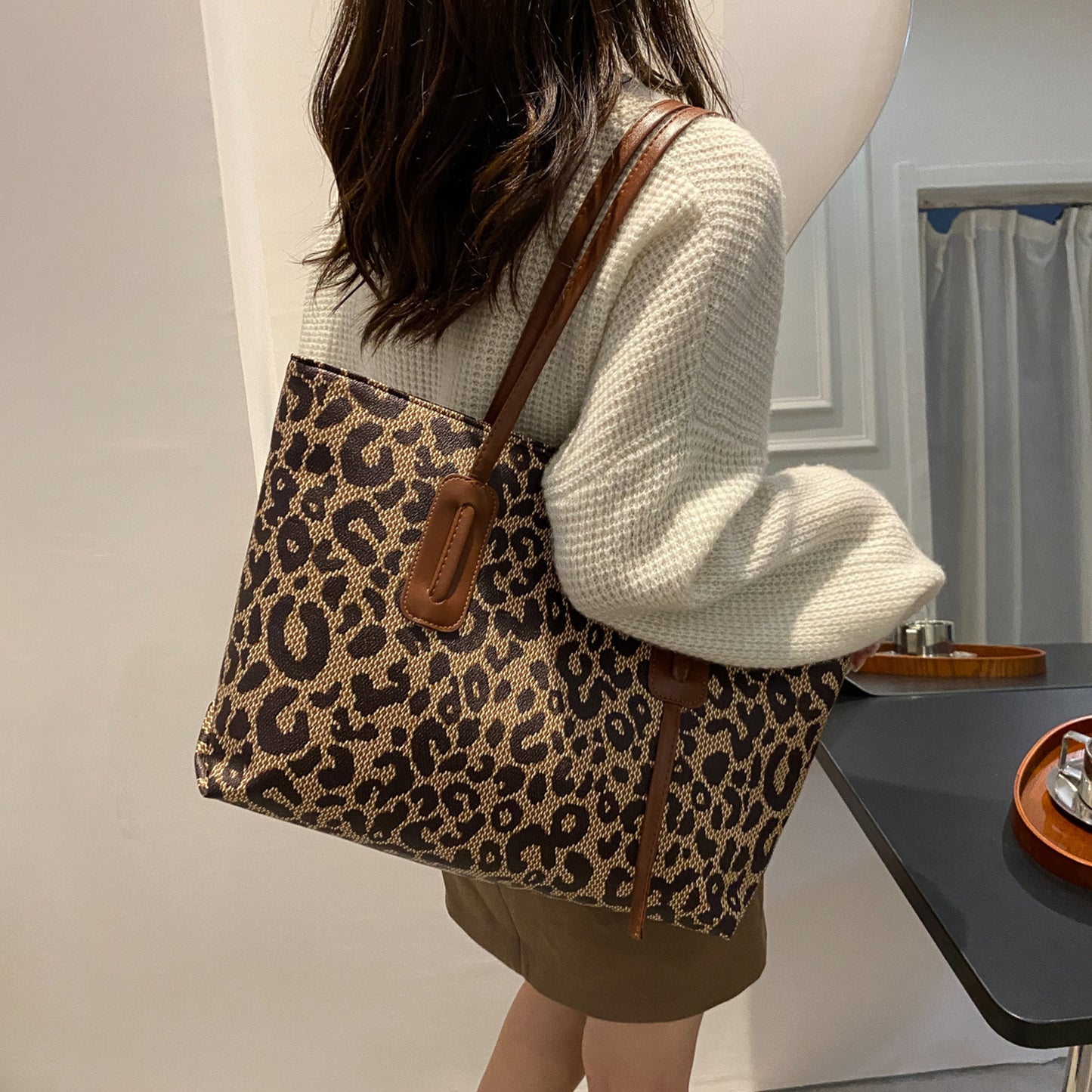 Fierce & Fabulous Leopard Tote