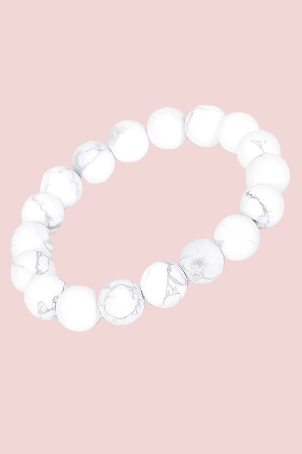 Styled & Stacked Stone Bracelets