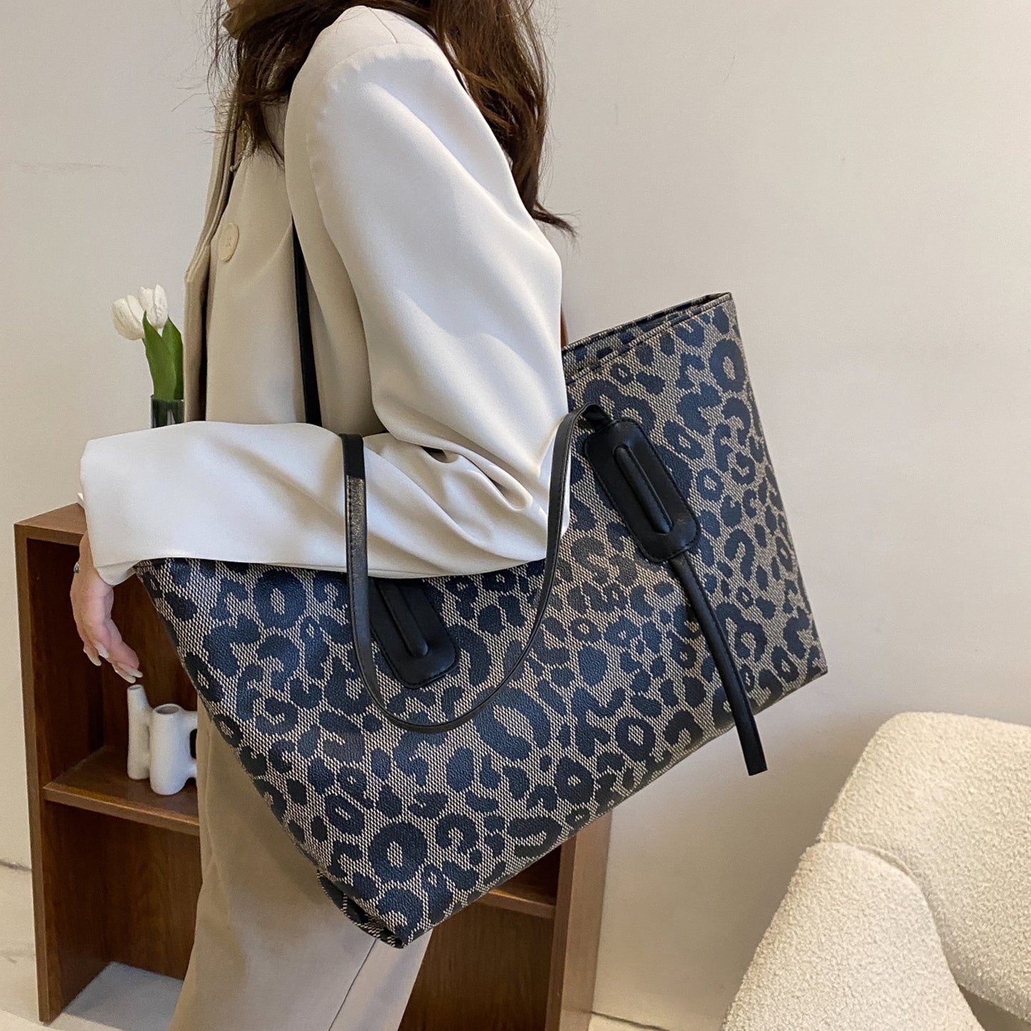 Fierce & Fabulous Leopard Tote