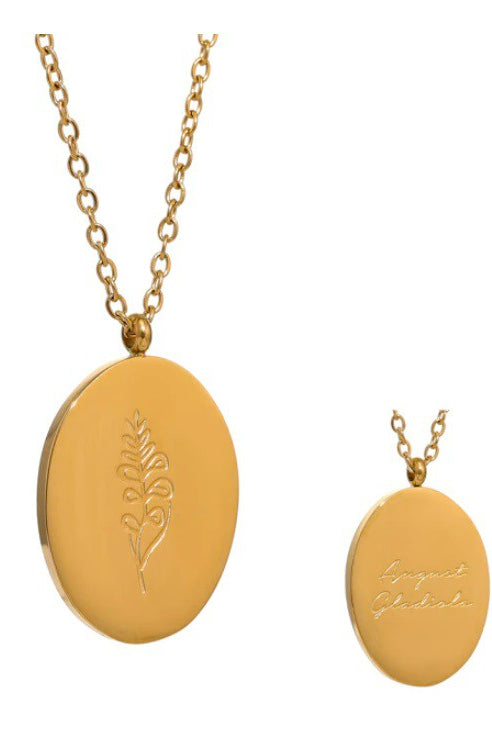 The Month She Bloomed Necklace