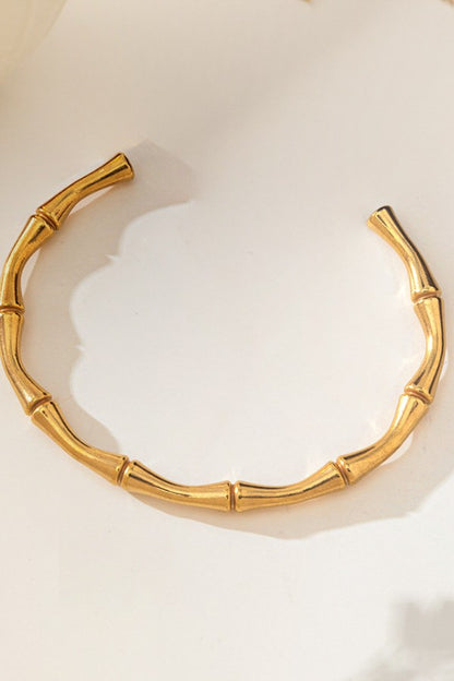 Bamboo Bliss Cuff Bracelet