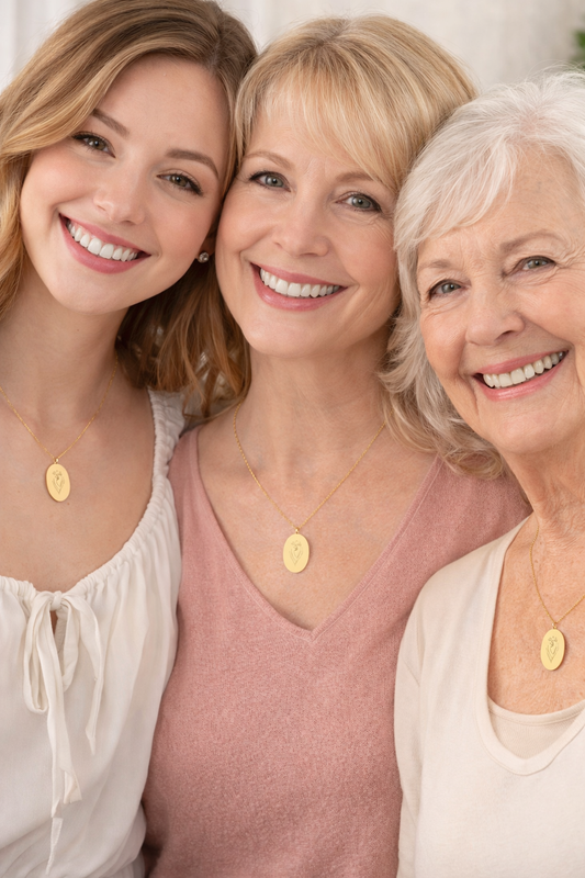 The Month She Bloomed Necklace