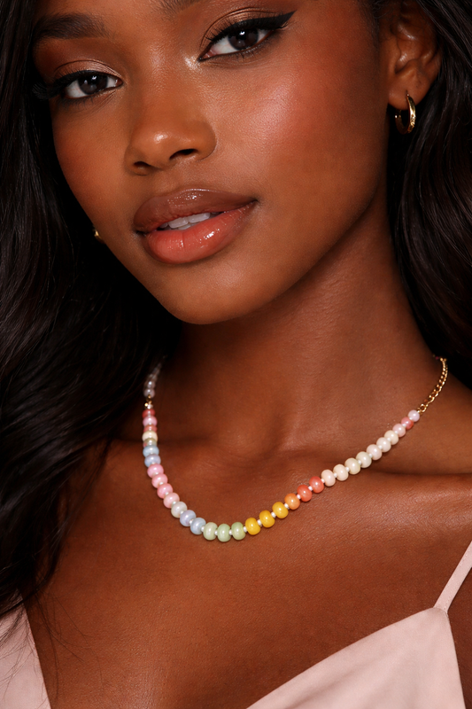 Glow Getter Agate Necklace