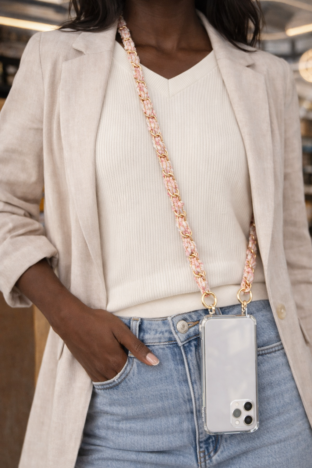 The Busy Babe Phone Strap