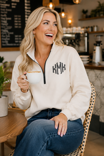 Pop & Go Quarter Zip
