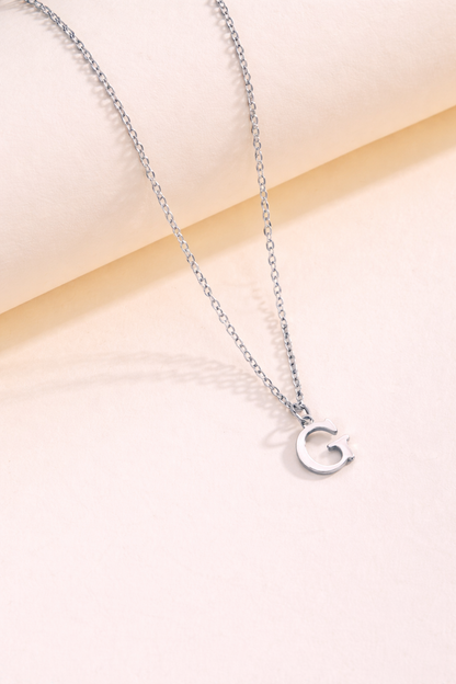 My Story Initial Necklace