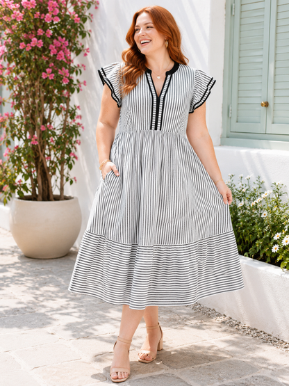 Twirl Me Maybe Midi Dress