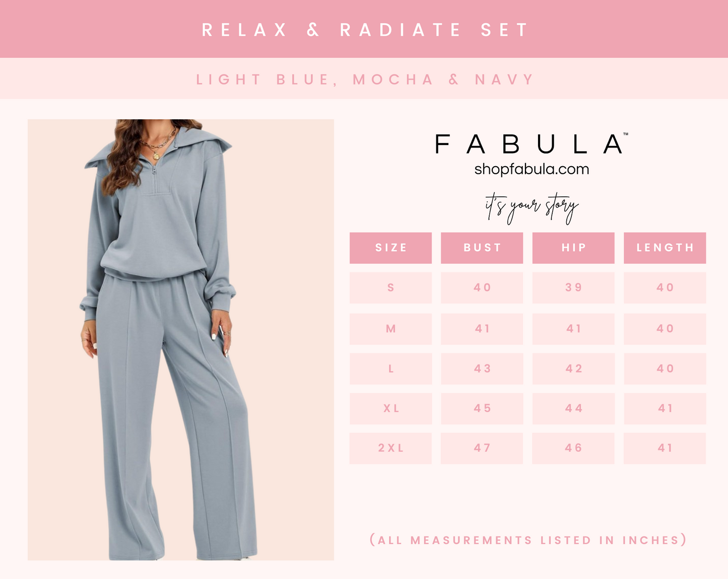 Relax & Radiate Set
