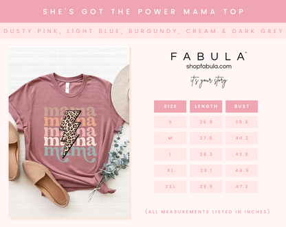 She's Got The Power MAMA Top