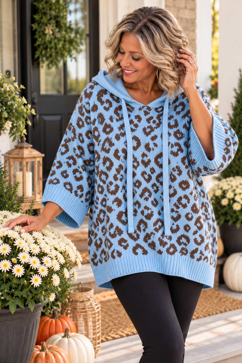 Cozy in the Wild Hoodie Sweater