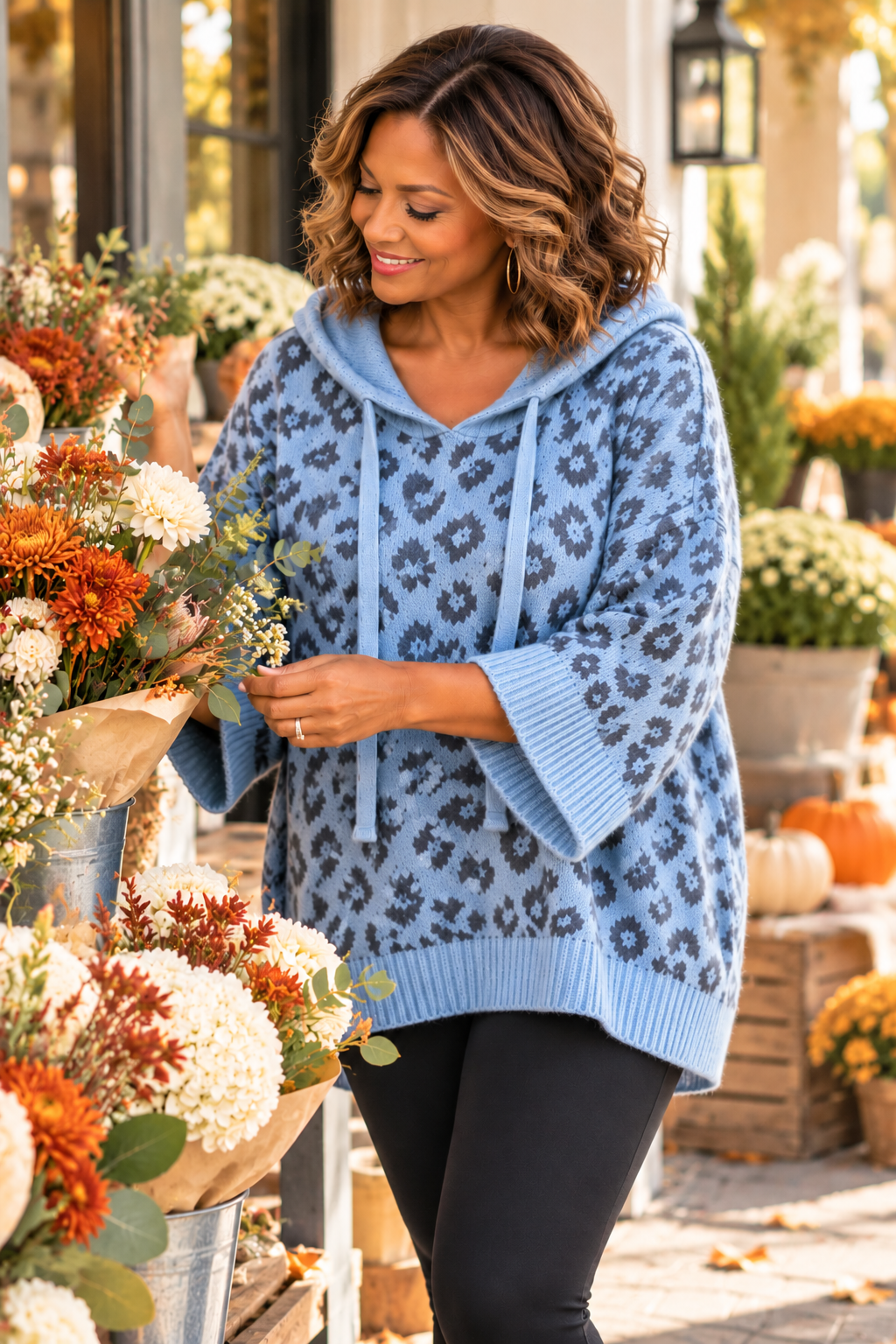Cozy in the Wild Hoodie Sweater