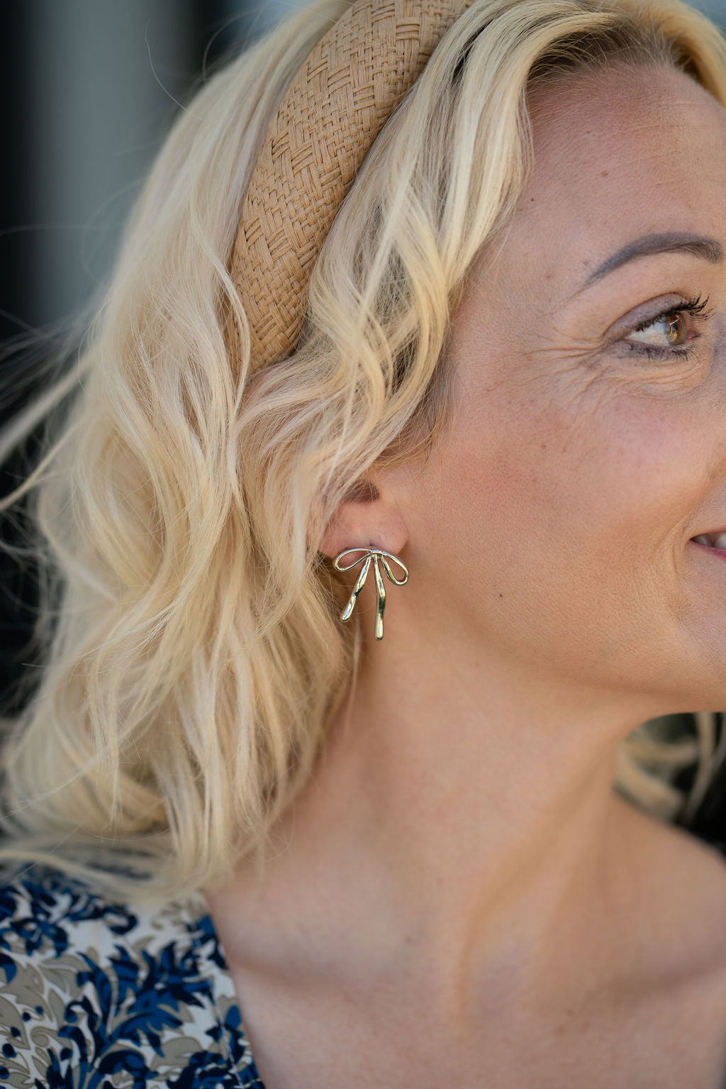 Graceful Bow Earrings