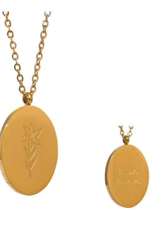 The Month She Bloomed Necklace