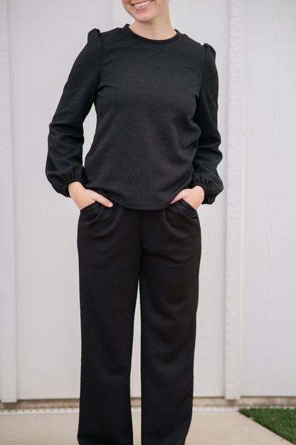 Posh Puff Sleeve Set