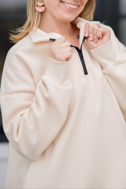 Pop & Go Quarter Zip