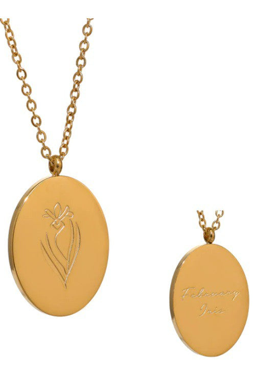 The Month She Bloomed Necklace