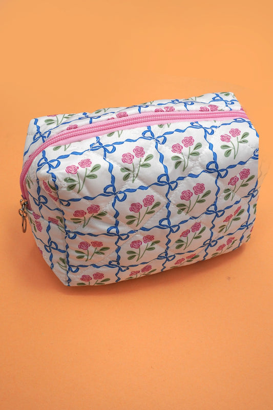 Petal Pouch Cosmetic Bag