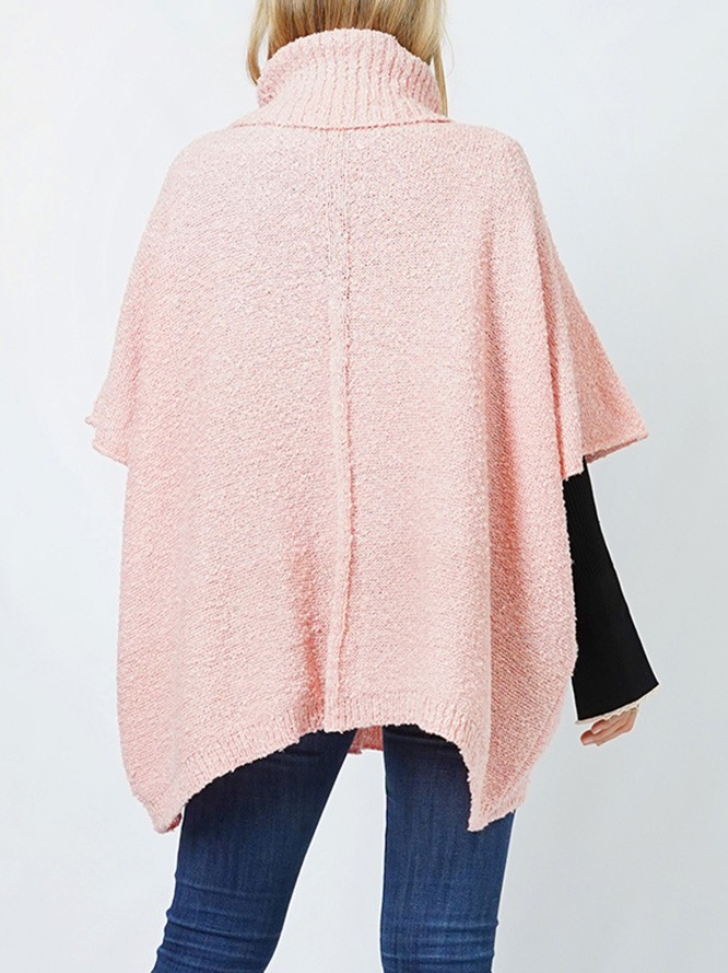 Knit Me Up Turtleneck Pullover - Blush