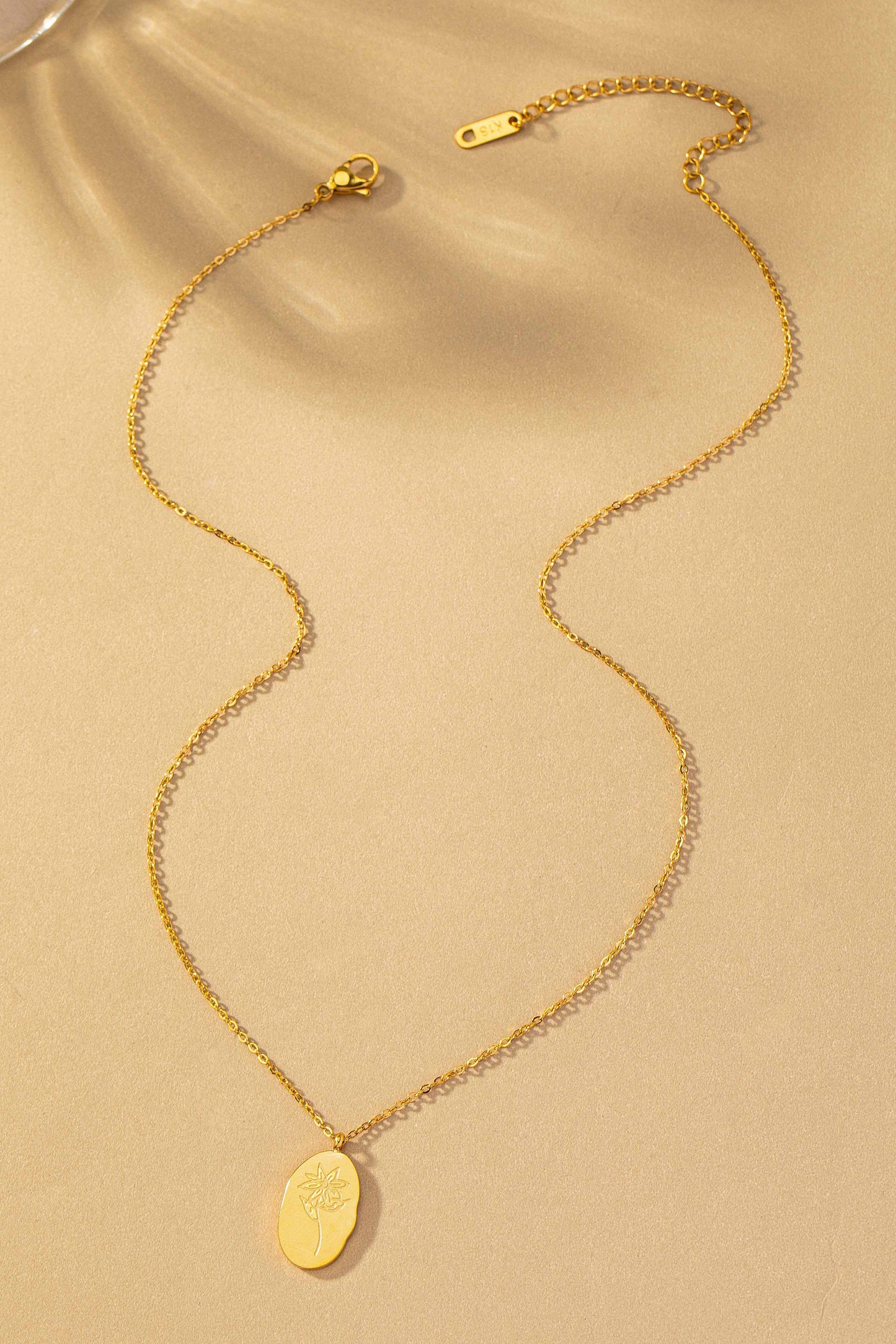 The Month She Bloomed Necklace