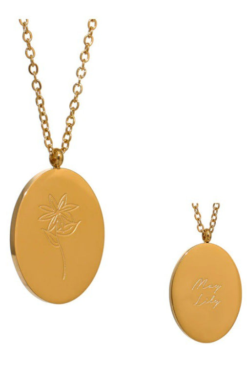 The Month She Bloomed Necklace