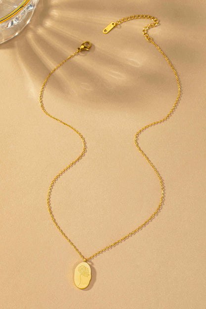 The Month She Bloomed Necklace