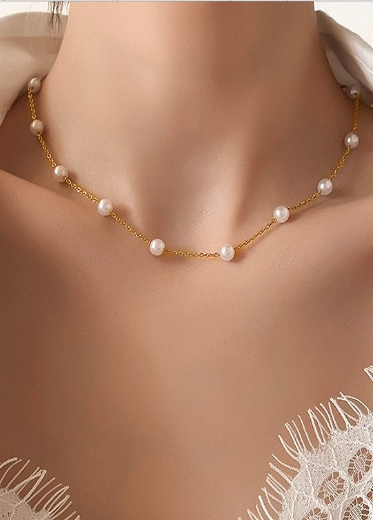 The Pearl Girl Necklace