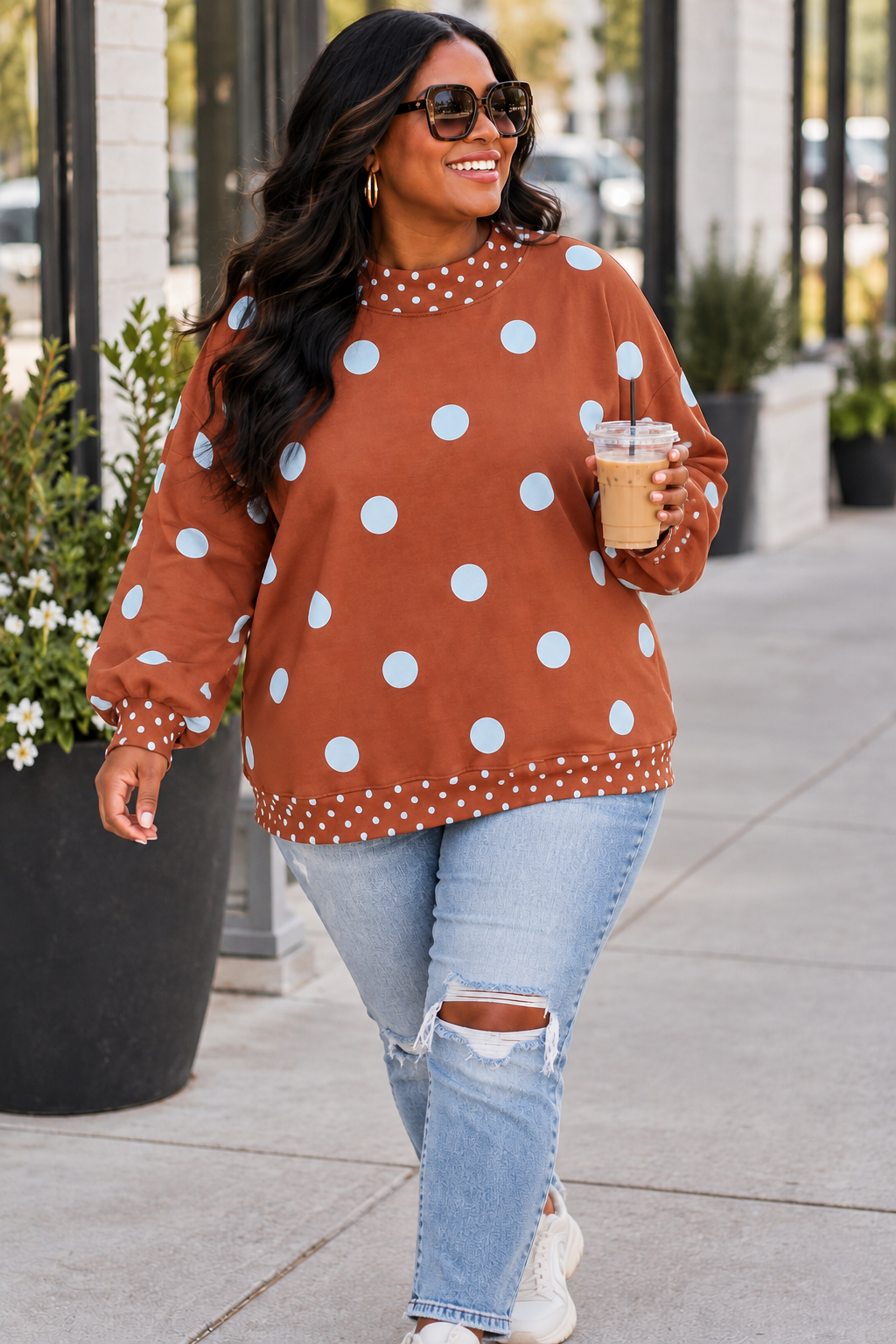 Polka Dot Party Top