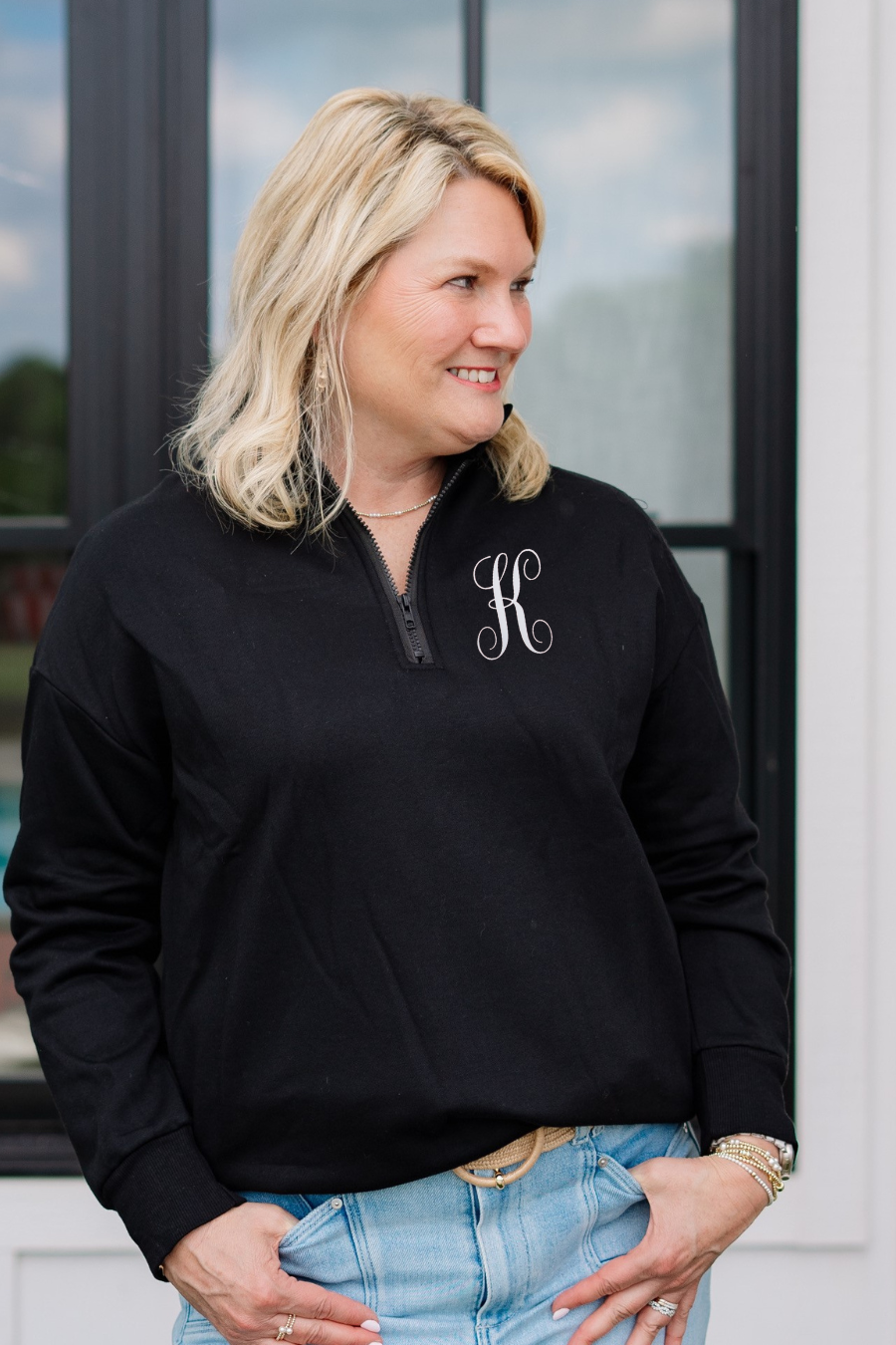 Pop & Go Quarter Zip