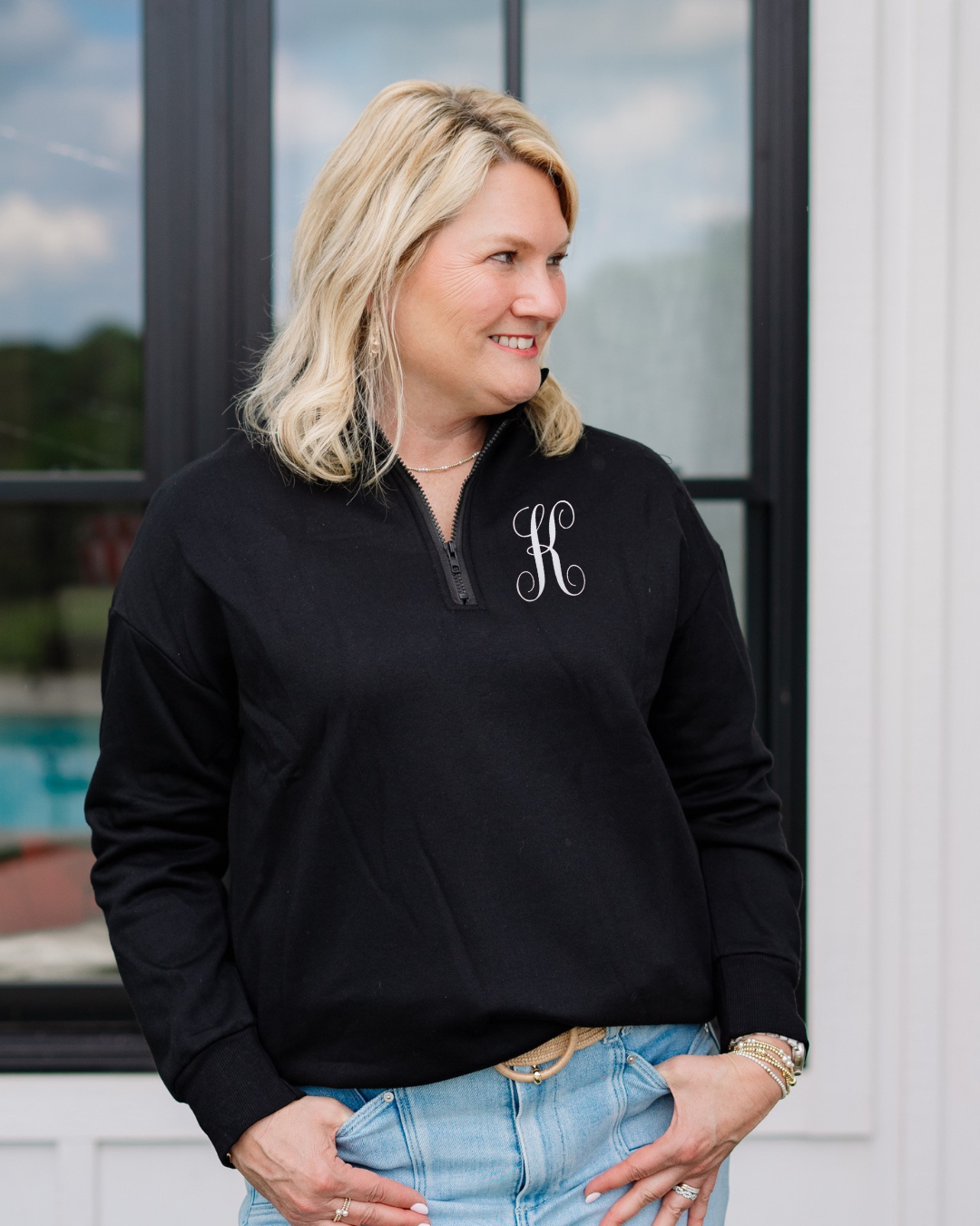 Pop & Go Quarter Zip