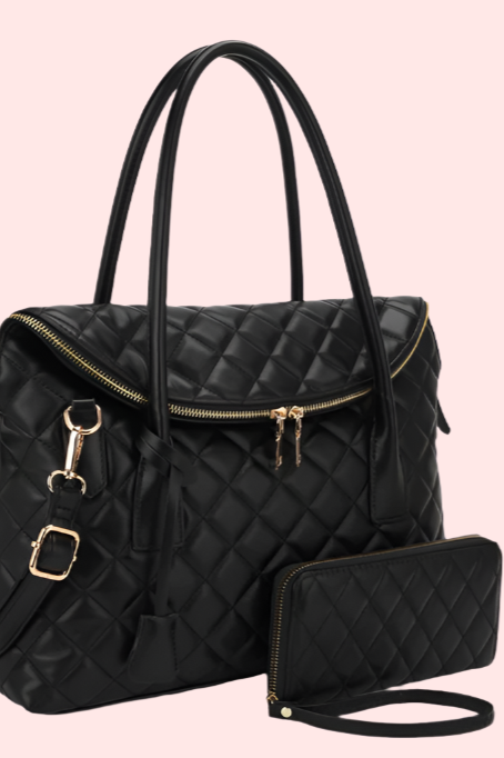 Savvy Satchel Set - Black