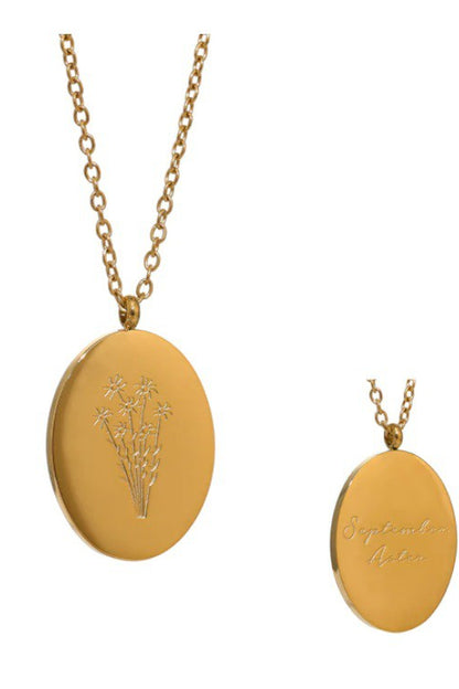 The Month She Bloomed Necklace