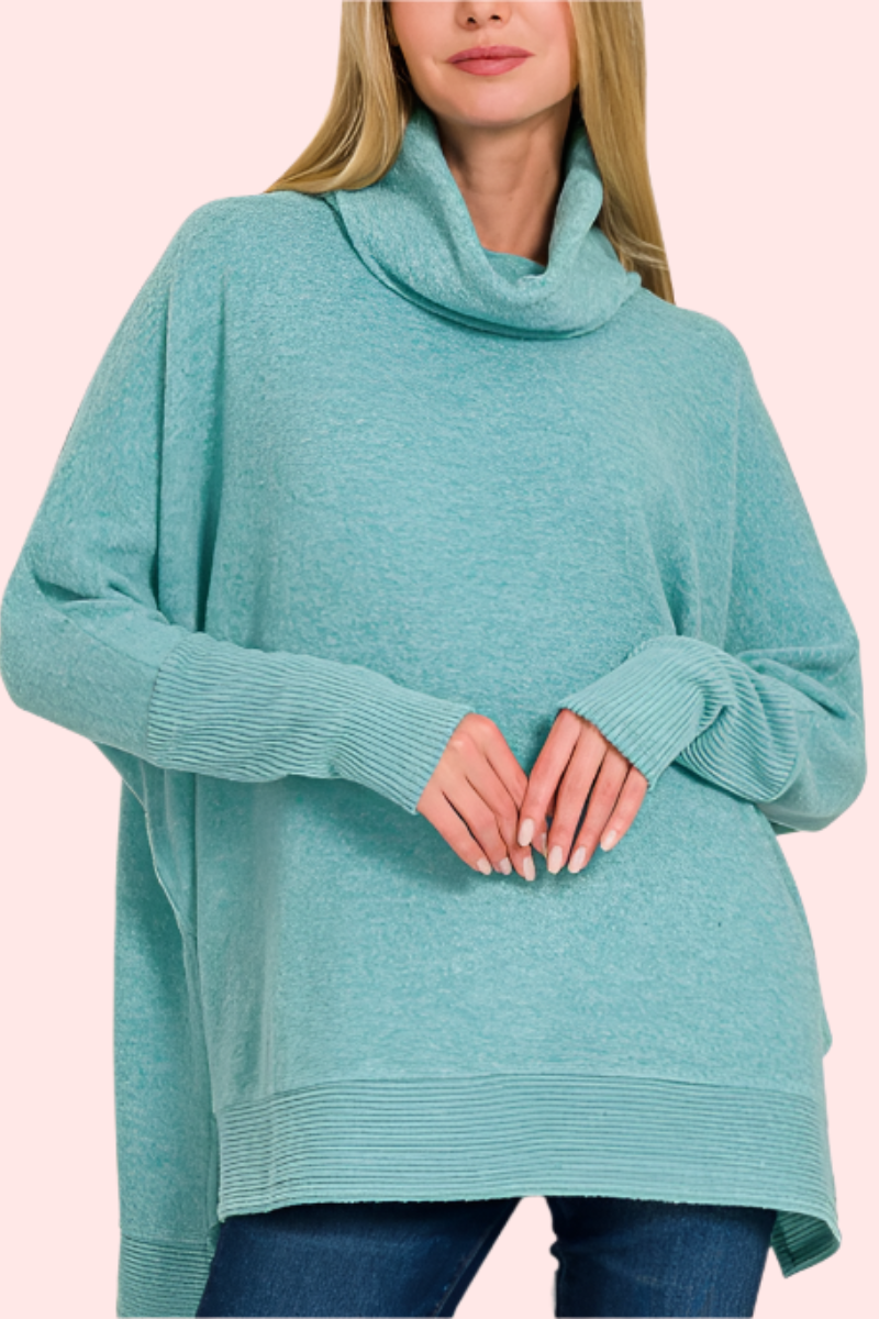 Swank Poncho Sweater