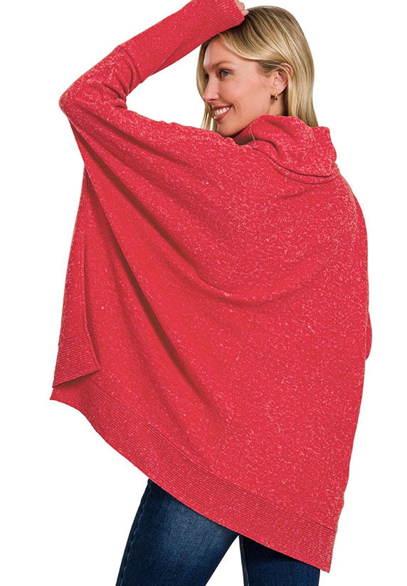 Swank Poncho Sweater