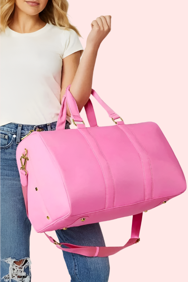 Take Me Away Duffle - Pink