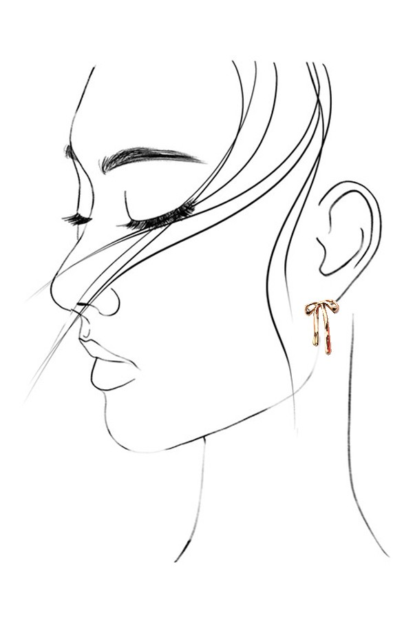 Tie It With a Bow Earrings