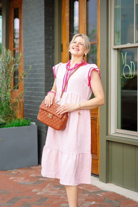 Twirl Me Maybe Midi Dress