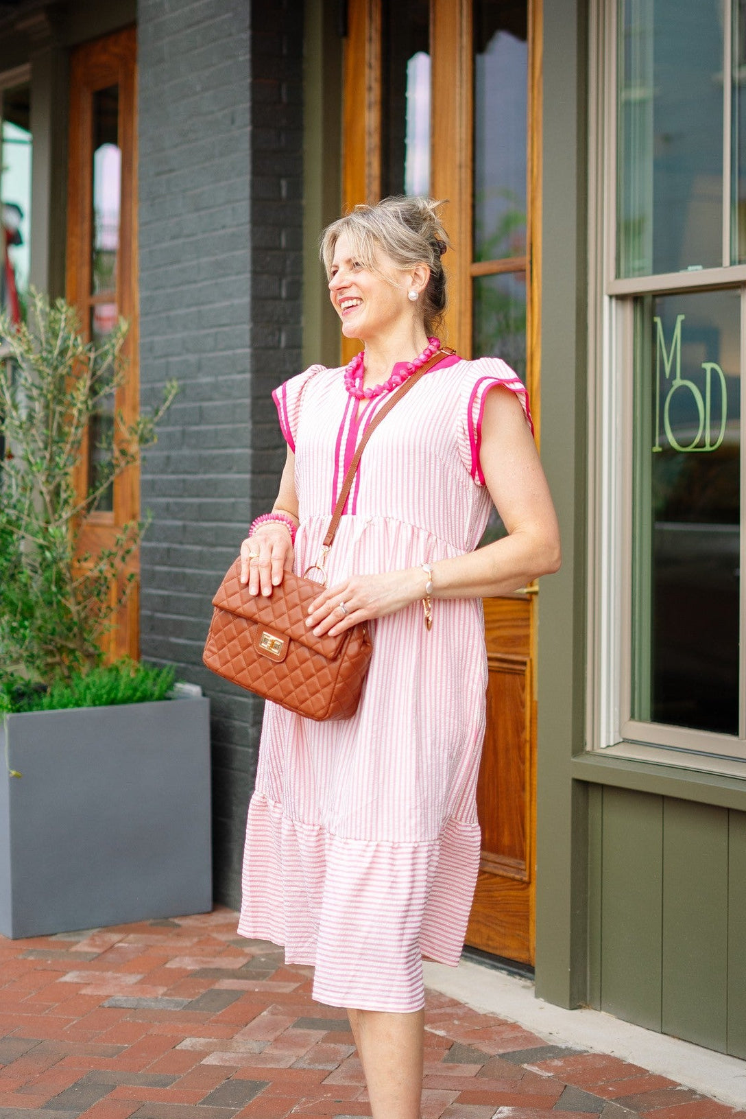 Twirl Me Maybe Midi Dress