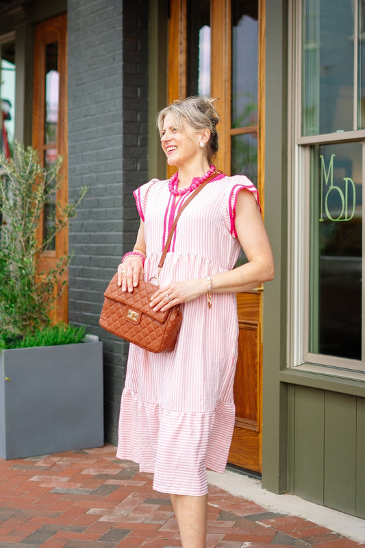 Twirl Me Maybe Midi Dress