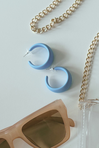 Color Play Hoop Earrings