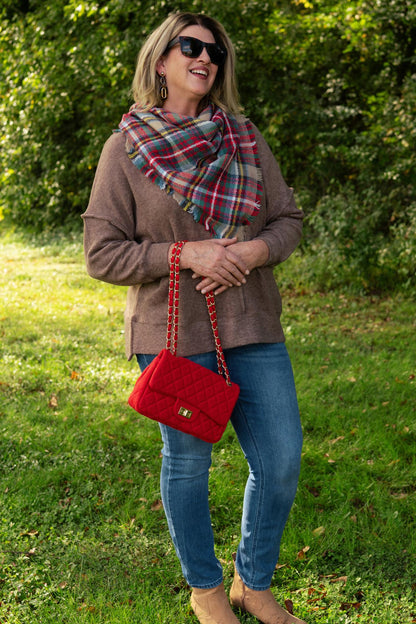 Fall for Plaid Scarf